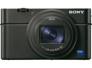 SONY Cyber-shot DSC-RX 100 VI Zeiss NFC Digitalkamera, 20.1 Megapixel in Schwarz