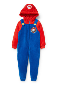 C&A Super Mario-Onesie, Blau, Größe: 104