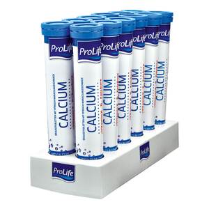 ProLife Calcium Brausetabletten 102 g, 12er Pack