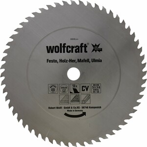 Wolfcraft Kreissägeblatt Ø 350 mm, Bohrung Ø 30 mm