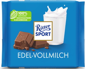 Ritter Sport Edel-Vollmilch 100G
