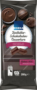 EDEKA Zartbitter Schokoladen Couverture 200g