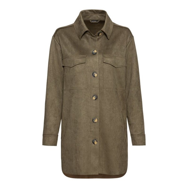 Bild 1 von Damen-Bluse in Veloursleder-Optik