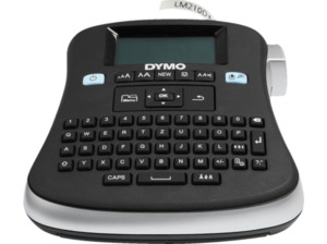 DYMO LabelManager 210 D Mobiles Beschriftungsgerät Schwarz/Silber