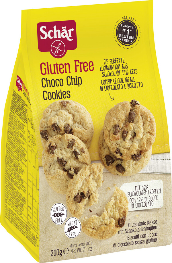 Bild 1 von Schär Choco Chip Cookie glutenfrei 200g