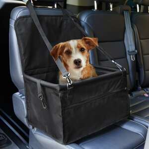 Auto-Hundekorb inklusive Sicherheitsgurt, ca. 44x33x26cm