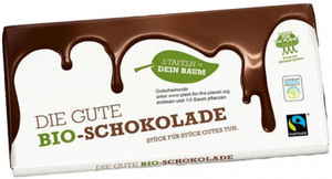 Plant for the Planet Die Gute Bio-Schokolade 100G