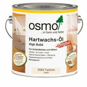 Hartwachsöl 2,50 Ltr. 3062 farblos matt - Osmo