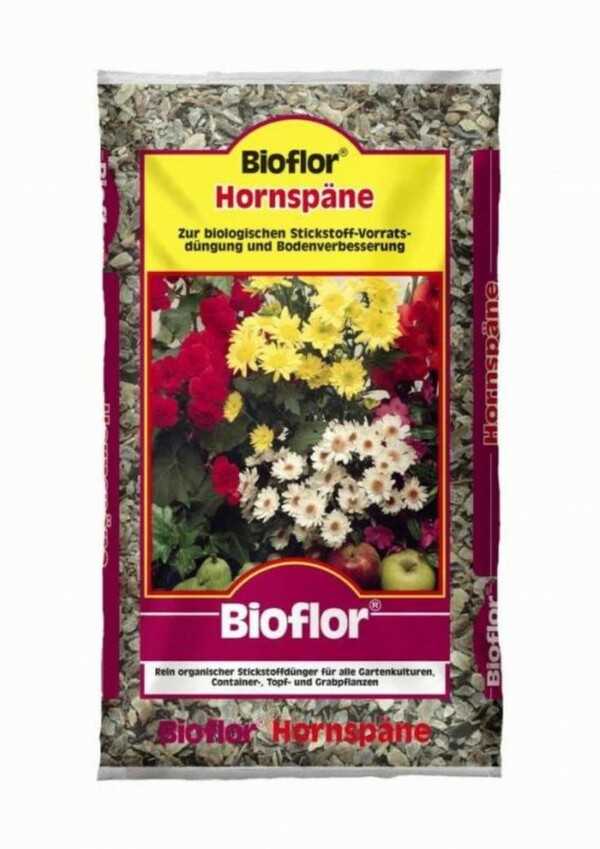 Bild 1 von Bioflor Hornspäne 2,5kg
, 
organisch, für ca. 25-125 m²