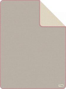 Wohndecke in Grau/Pink/Weiss S'Oliver, 150x200 cm