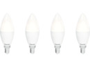 Bild 1 von HAMA 4er Pack E14, 5.5 W WLAN-LED Lampe Warmweiß bis Tageslicht
