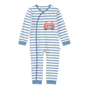 Baby-Jungen-Schlafanzug mit Streifenmuster
