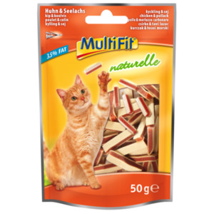 MultiFit naturelle Huhn & Seelachs Sandwich 4x50g