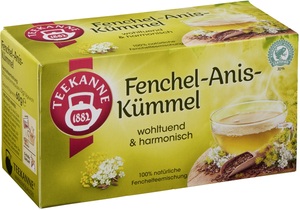 Teekanne Fenchel Anis-Kümmel 20x 3 g