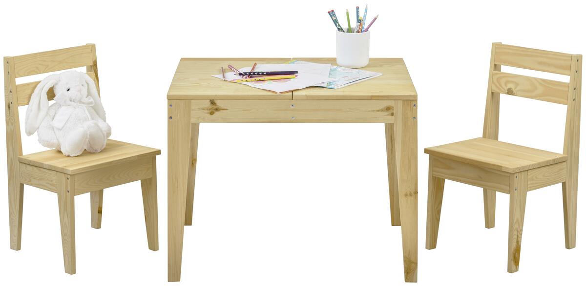 Bild 1 von Kindersitzgruppe aus Kiefer Massiv