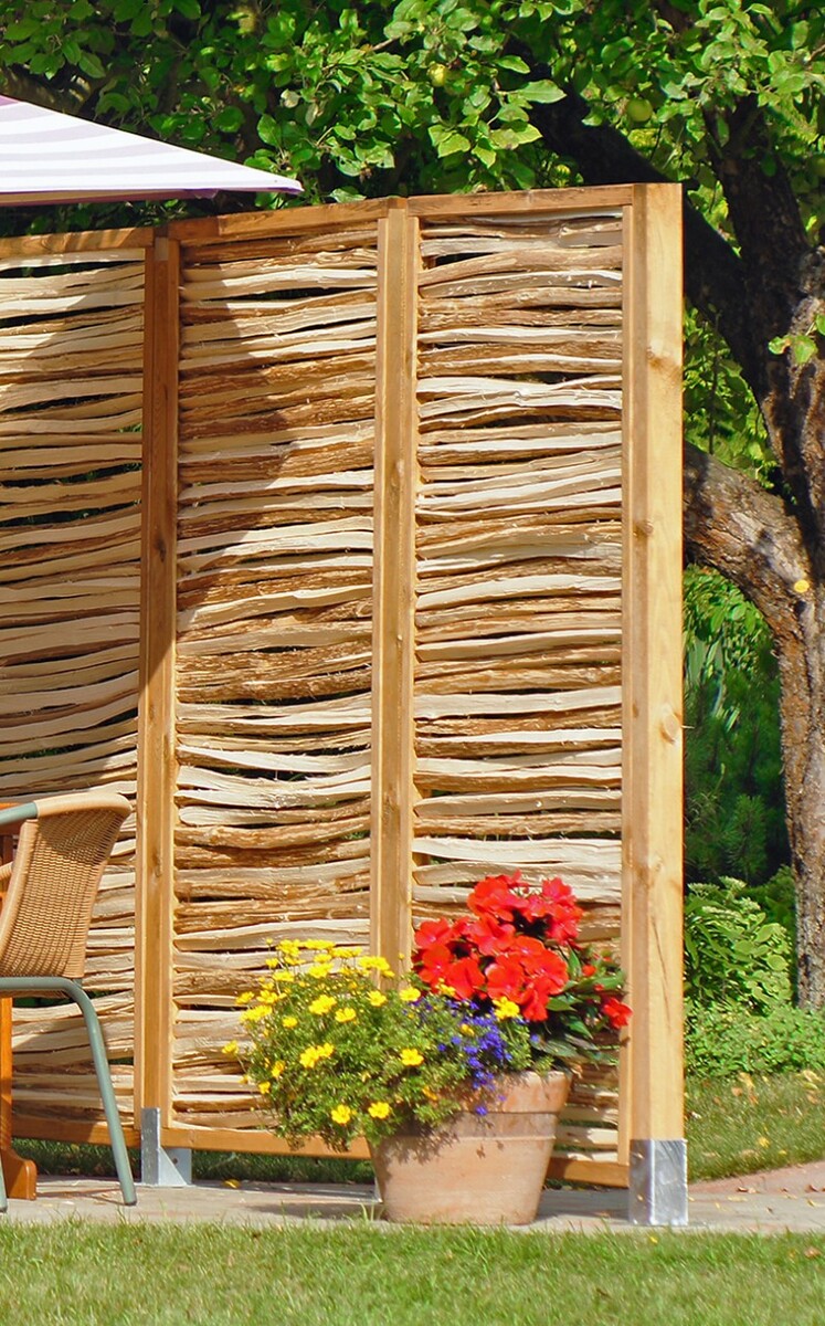 Bild 1 von Zaunelement Haselnuss 90 x 180 cm