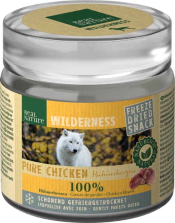 Bild 1 von REAL NATURE Wilderness Hühnerherzen 40g