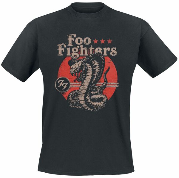 Bild 1 von Foo Fighters Snake T-Shirt schwarz