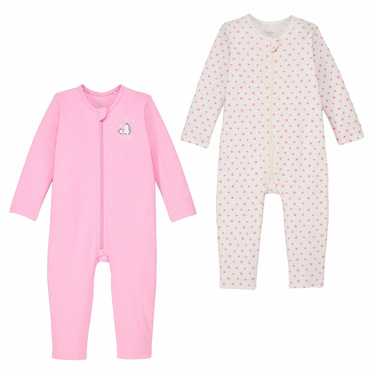 Bild 4 von IMPIDIMPI Babys und Kleinkinder Schlaf-Overall, 2er-Set