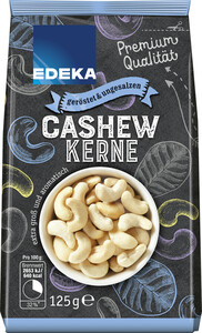 EDEKA Cashew Kerne geröstet & ungesalzen 125G