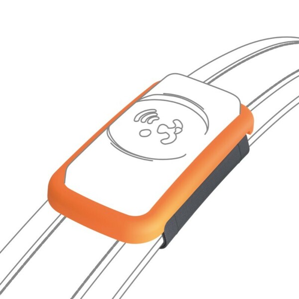 Bild 1 von Fressnapf Befestigungsrahmen für GPS-Tracker orange