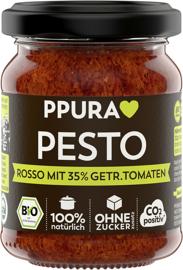 Bild 1 von PPURA Bio Pesto Rosso 120G