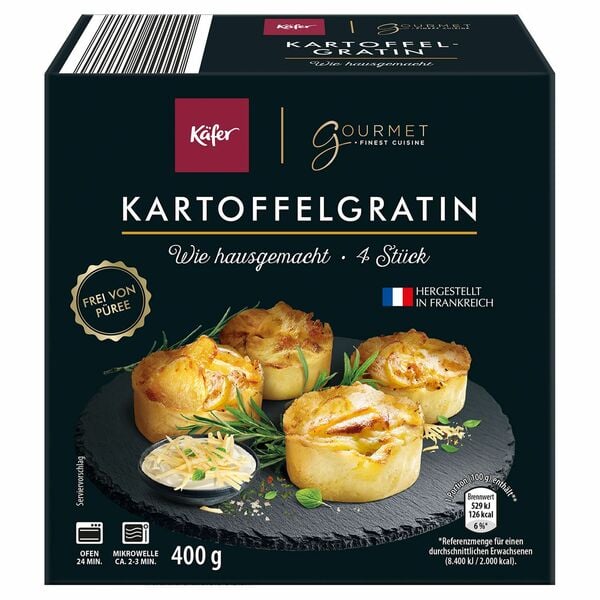 Bild 1 von KÄFER X GOURMET FINEST CUISINE Kartoffelgratin 400 g