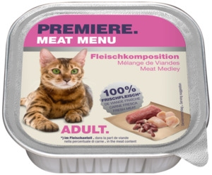PREMIERE Meat Menu Adult 16x100g Fleischkomposition