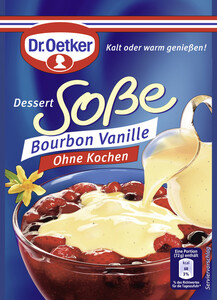 Dr.Oetker Dessert Soße Bourbon Vanille ohne Kochen 39 g