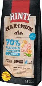Rinti Max-i-mum Junior Huhn 12+2 kg Sondergröße 14 kg