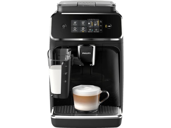 Bild 1 von PHILIPS EP 2231/40 2200 LatteGo Kaffeevollautomat Matt-Schwarz/Klavierlack-Schwarz