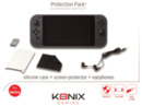 Bild 1 von KONIX Konix Protection Pack Switch Nintendo Tasche, Schwarz/Weiß