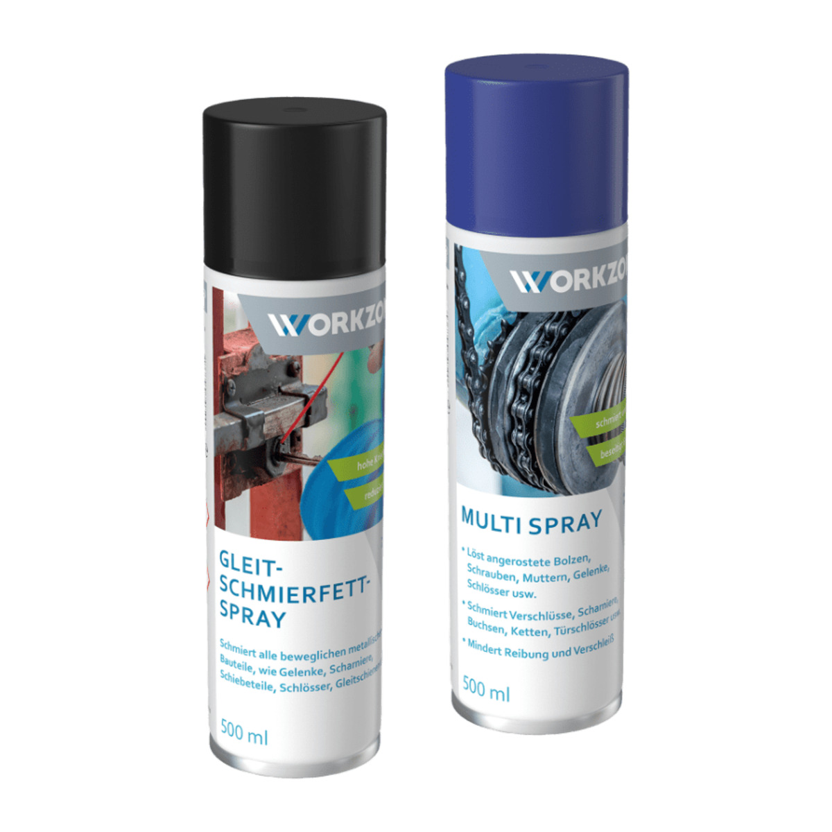 Bild 1 von WORKZONE Multi- / Gleit-Schmierfettspray