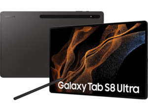 SAMSUNG Galaxy Tab S8 Ultra Wi-Fi, Tablet, 256 GB, 14,6 Zoll, Graphite