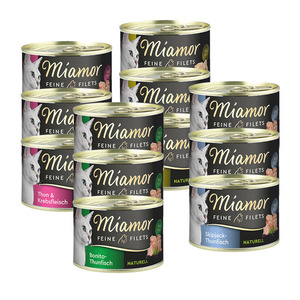 Miamor Feine Filets naturell Mixpaket 12x156g