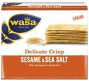 Bild 1 von Wasa Delicate Crisp Sesame & Sea Salt 190 g
