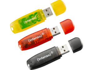 INTENSO 3er Pack, USB-Stick, USB 2.0, 16 GB