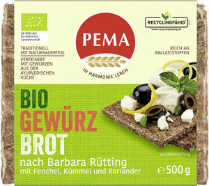 Pema Bio Barbara Rütting Brot Bioland 500 g