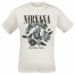 Nirvana Heart Shape Box T-Shirt weiß