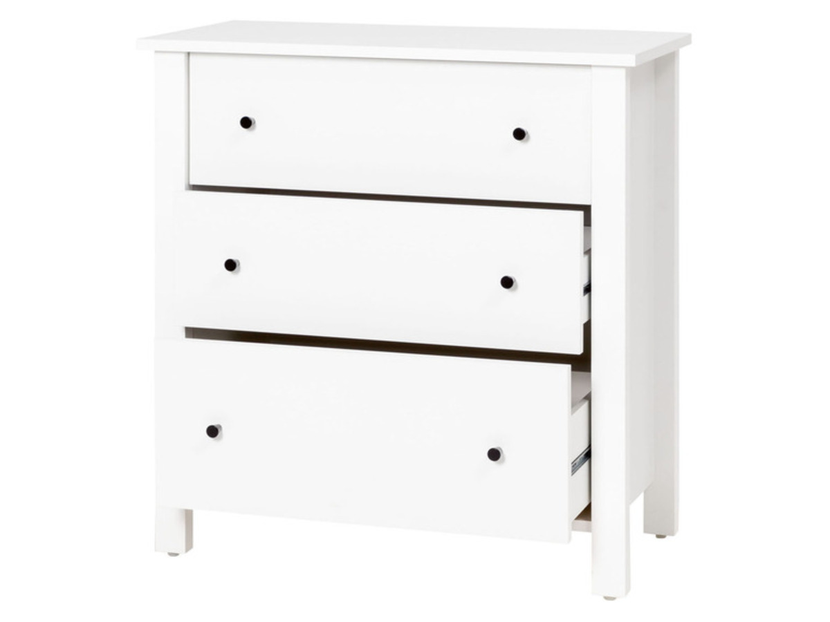 Bild 3 von Livarno Home Kommode »Stockholm« weiß, Kiefer-Optik