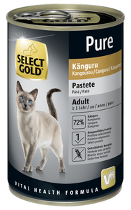 SELECT GOLD Pure Adult Paté 6x400g Känguru