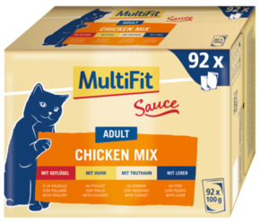 MultiFit Adult Chicken Mix Multipack XXL 92x100g