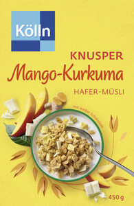 Kölln Müsli Knusper Mango-Kurkuma 450 g