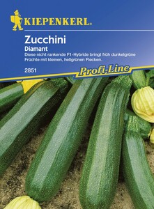 Kiepenkerl Zucchini Diamant
, 
Cucurbita pepo, Inhalt: 10 Korn