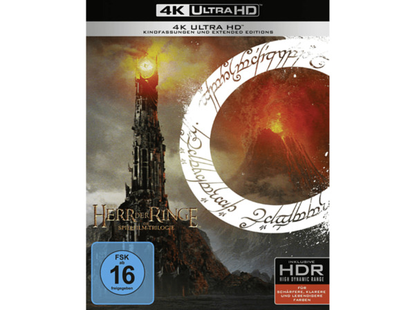Bild 1 von Der Herr der Ringe: Extended Edition Trilogie 4K Ultra HD Blu-ray