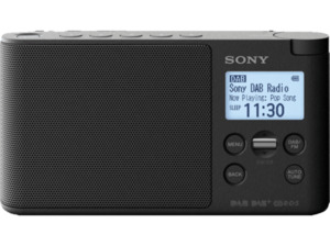 SONY XDR-S41D Radio in Schwarz