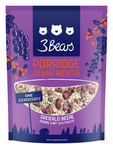 3 Bears Dreierlei Beere Porridge 400 g
