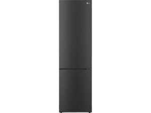 LG GBP62MCNBC Serie 6 Kühlgefrierkombination (B, 137 kWh, 2030 mm hoch, Matte Black)