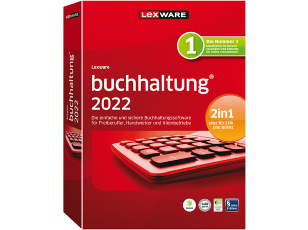 Bild 1 von Lexware buchhaltung 2022 Jahresversion (365-Tage) - [PC]