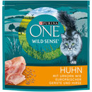 Bild 1 von Purina ONE Wild Sense Katzentrockenfutter reich an Huhn 400g